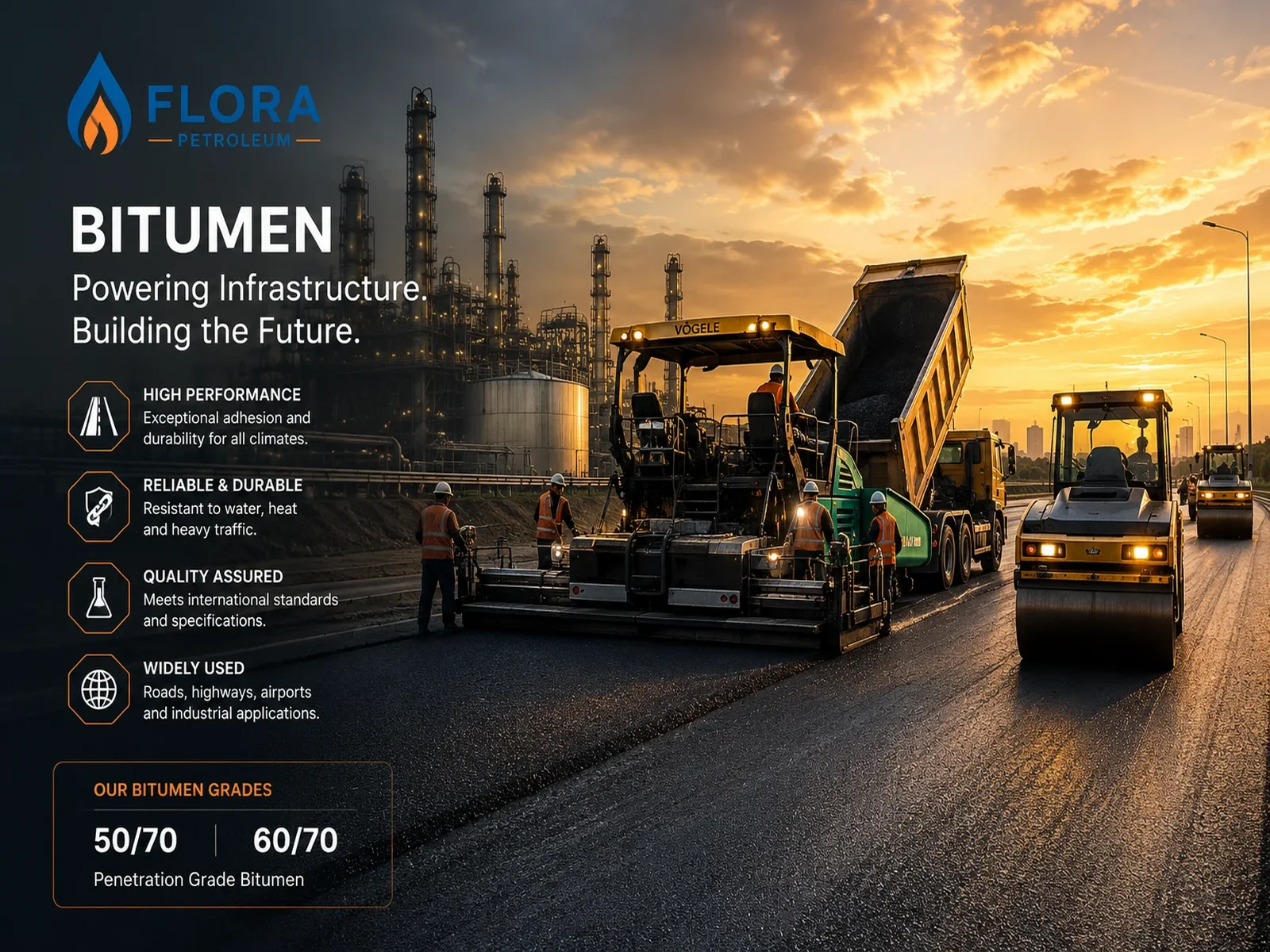 Road construction industry