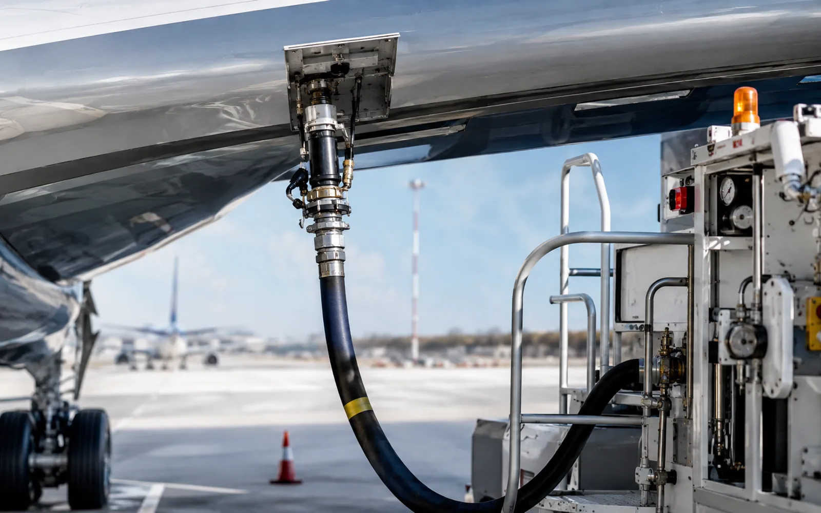 Jet A-1 Aviation Fuel Jet A-1 aircraft refueling operation