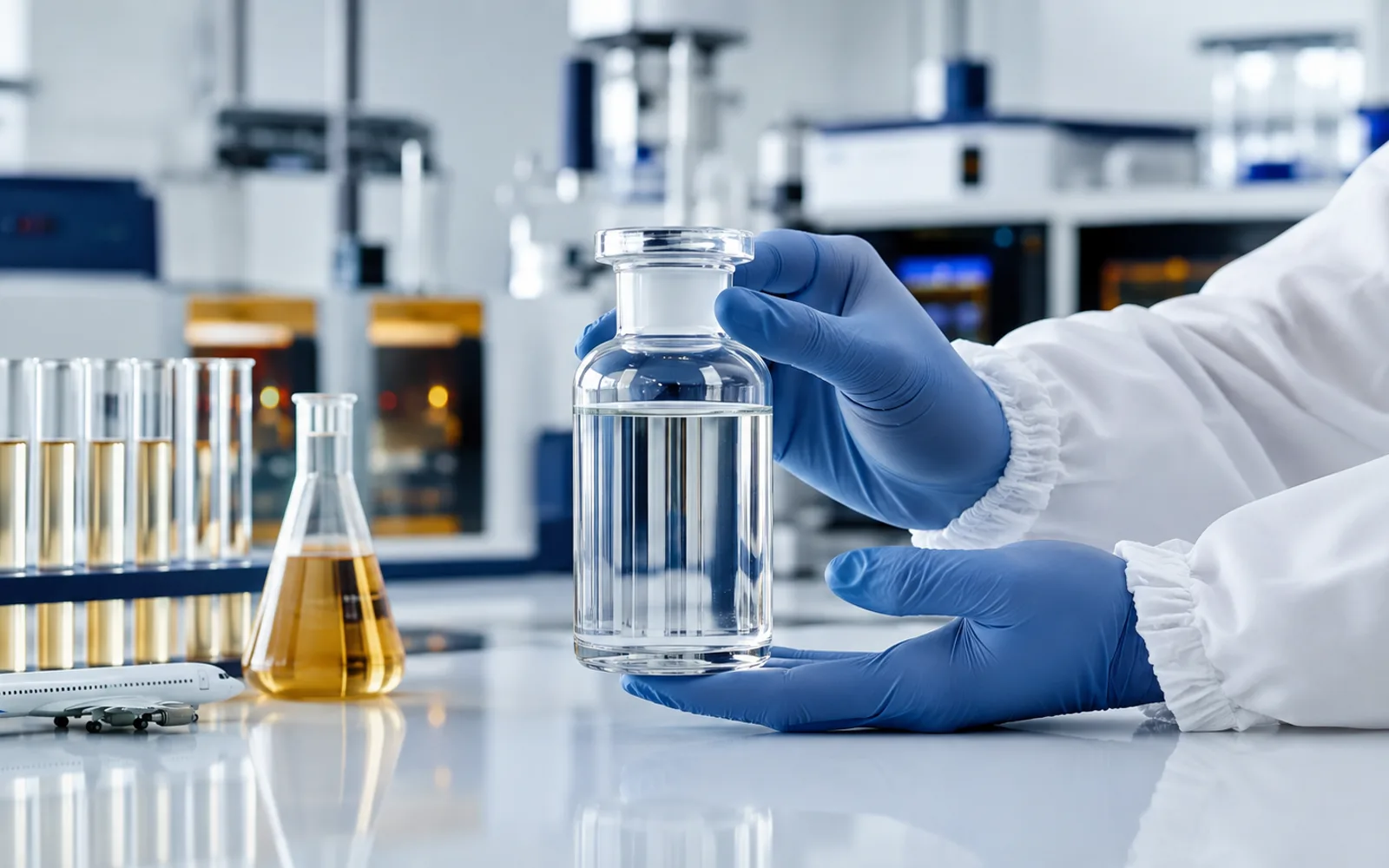 Jet A-1 laboratory quality analysis