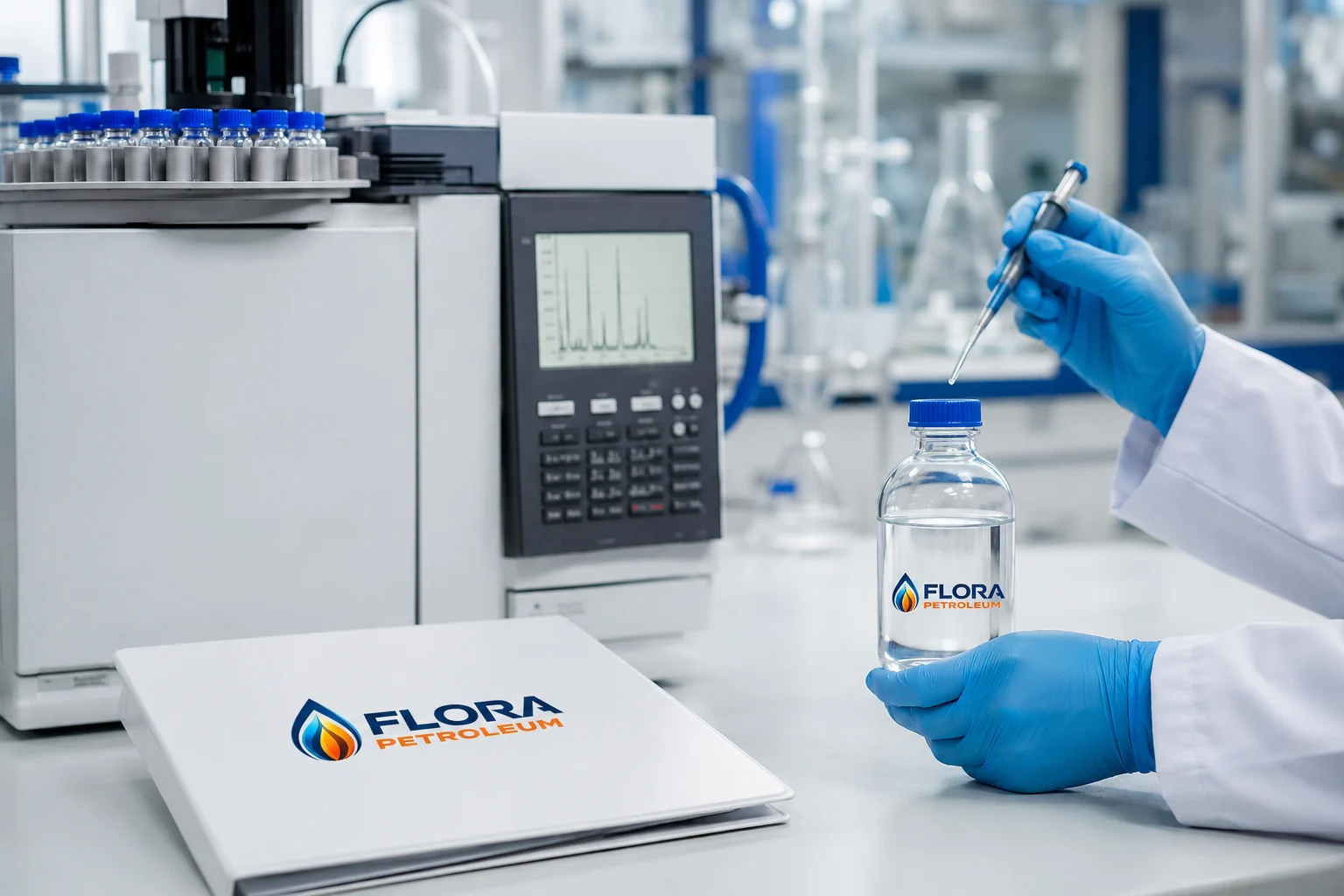 Linear Alkylbenzene (LAB) Supplier | FloraPetroleum FloraPetroleum Linear Alkylbenzene LAB quality control laboratory